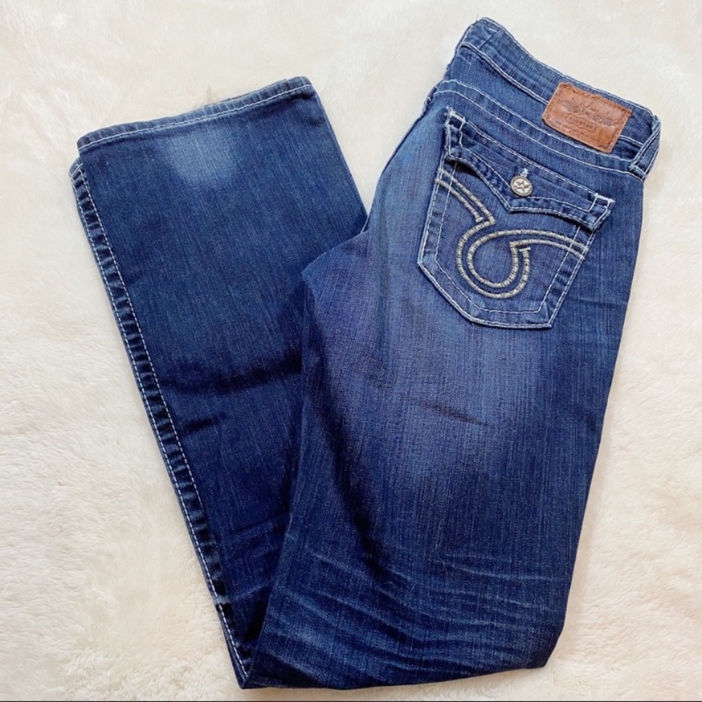 Big Star Liv Boot Cut Jeans Size 29L